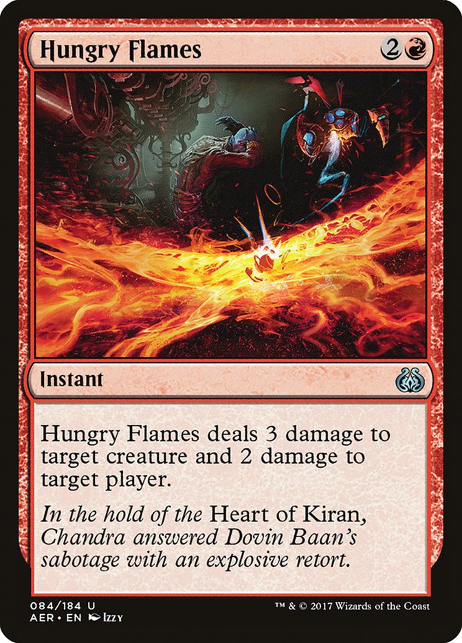 Hungry Flames [Aether Revolt] | Boutique FDB TCG
