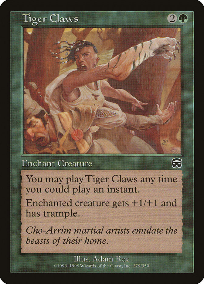 Tiger Claws [Mercadian Masques] | Boutique FDB TCG