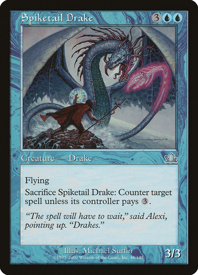 Spiketail Drake [Prophecy] | Boutique FDB TCG