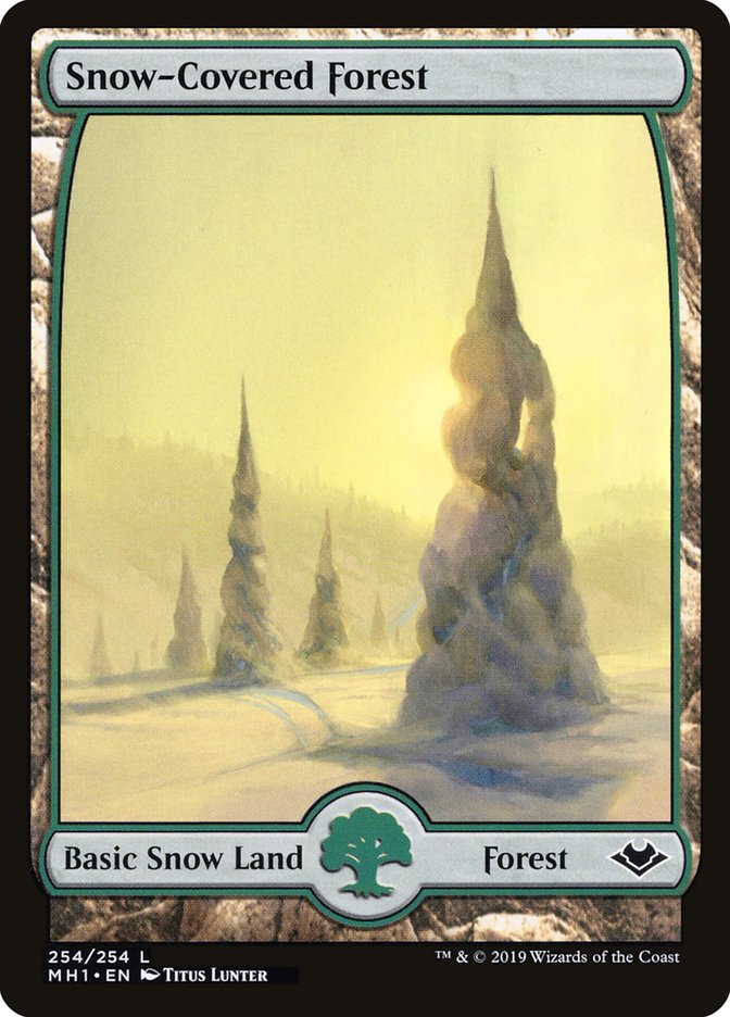 Snow-Covered Forest [Modern Horizons] | Boutique FDB TCG