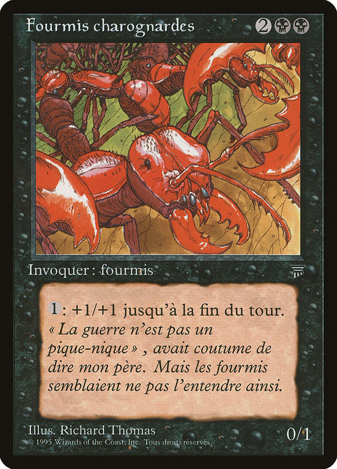 Carrion Ants (French) - "Fourmis charognardes" [Renaissance] | Boutique FDB TCG