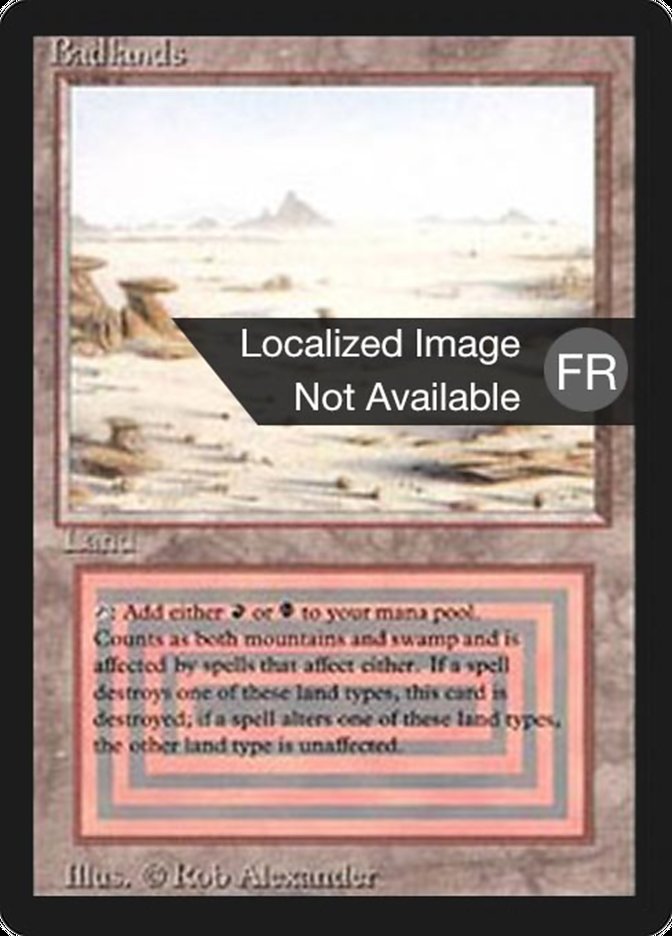 Badlands [Foreign Black Border] | Boutique FDB TCG