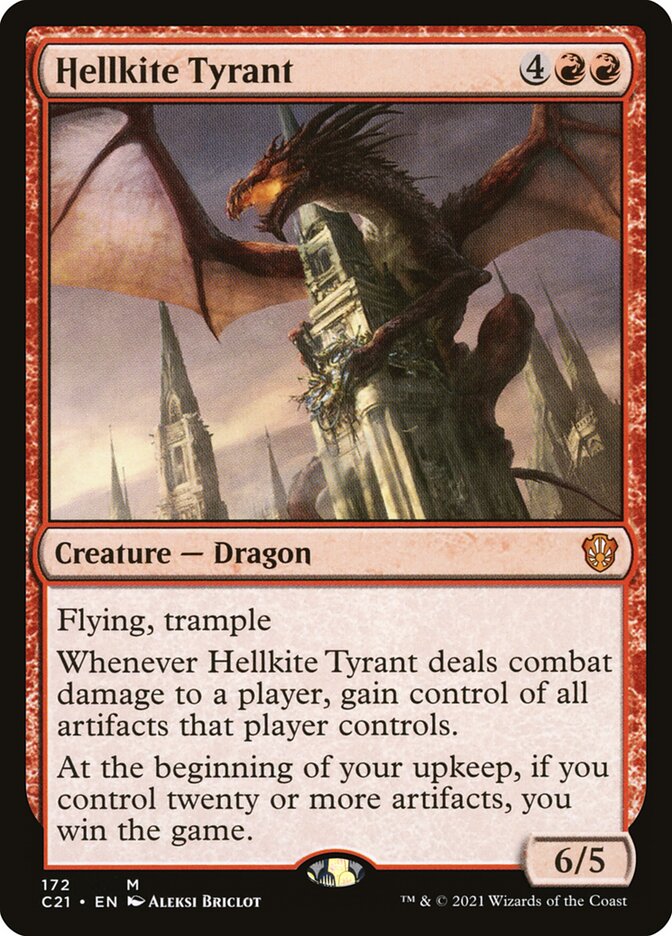 Hellkite Tyrant [Commander 2021] | Boutique FDB TCG