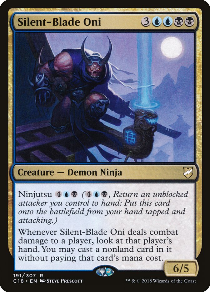 Silent-Blade Oni [Commander 2018] | Boutique FDB TCG