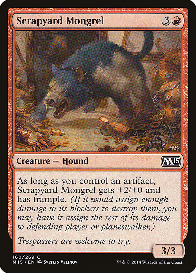 Scrapyard Mongrel [Magic 2015] | Boutique FDB TCG