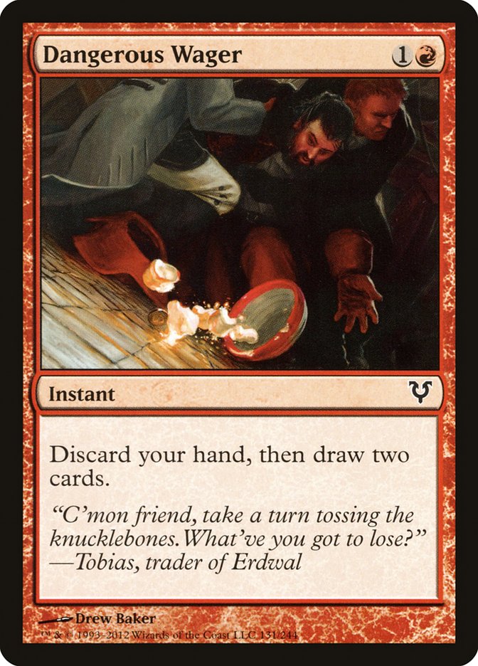 Dangerous Wager [Avacyn Restored] | Boutique FDB TCG