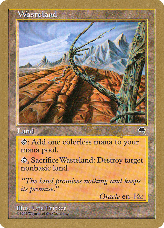 Wasteland (Ben Rubin) [World Championship Decks 1998] | Boutique FDB TCG