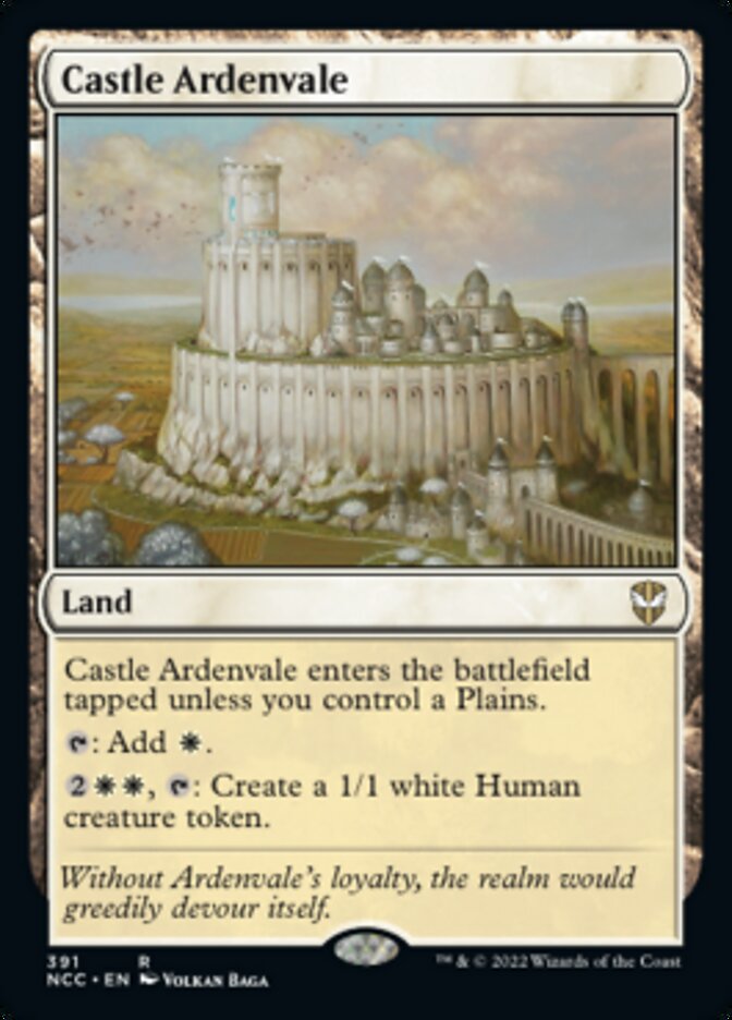 Castle Ardenvale [Streets of New Capenna Commander] | Boutique FDB TCG