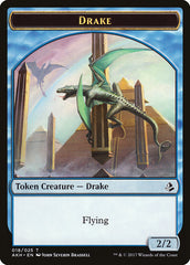 Angel of Sanctions // Drake Double-Sided Token [Amonkhet Tokens] | Boutique FDB TCG