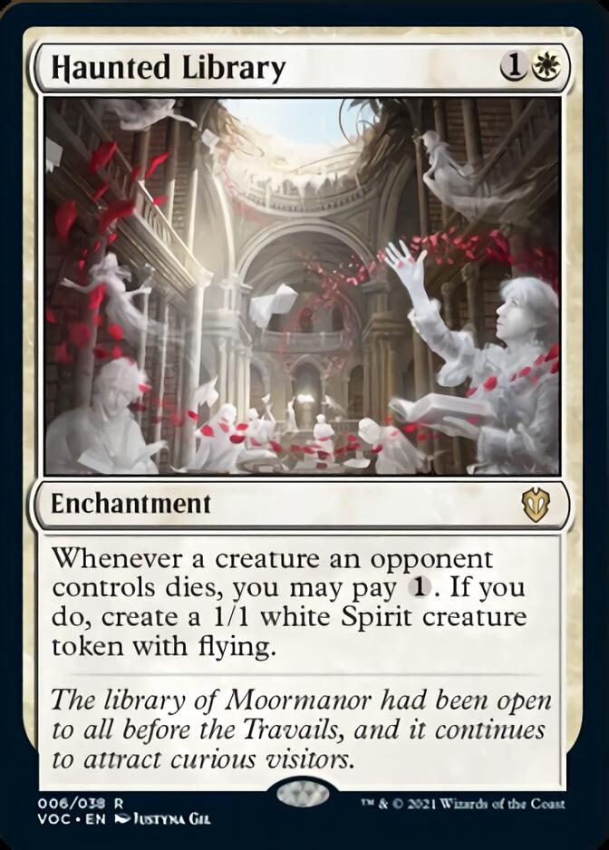 Haunted Library [Innistrad: Crimson Vow Commander] | Boutique FDB TCG