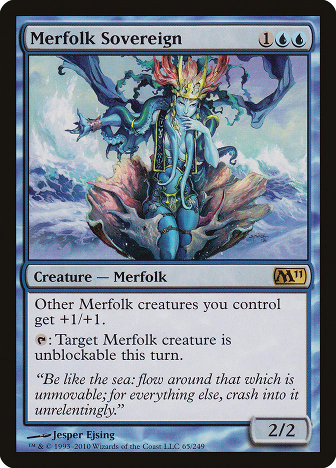 Merfolk Sovereign [Magic 2011] | Boutique FDB TCG