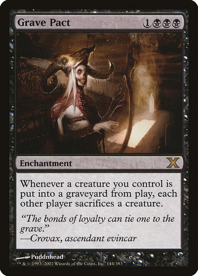 Grave Pact [Tenth Edition] | Boutique FDB TCG