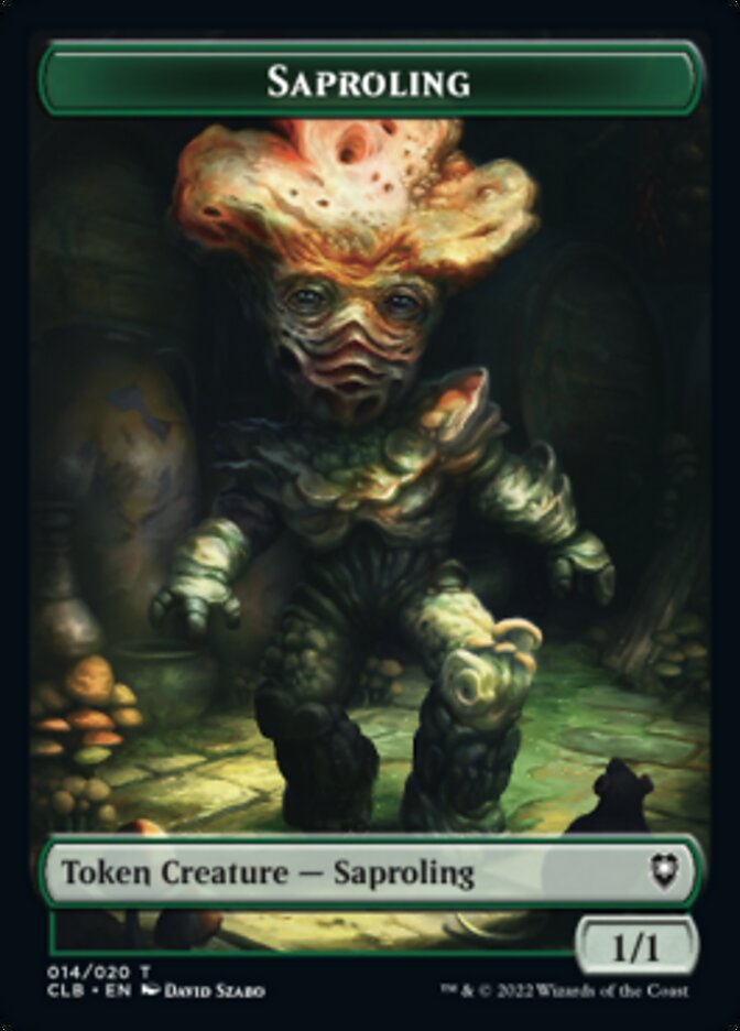 Saproling Token [Commander Legends: Battle for Baldur's Gate Tokens] | Boutique FDB TCG