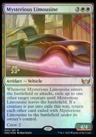 Mysterious Limousine [Streets of New Capenna Prerelease Promos] | Boutique FDB TCG