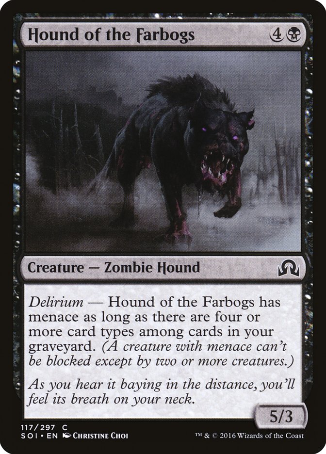 Hound of the Farbogs [Shadows over Innistrad] | Boutique FDB TCG