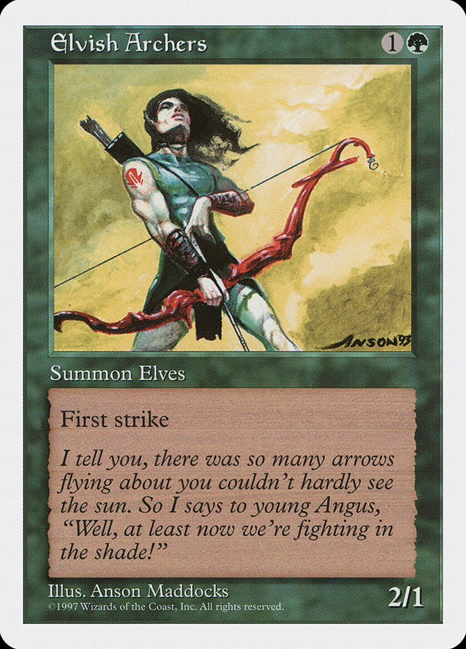 Elvish Archers [Fifth Edition] | Boutique FDB TCG