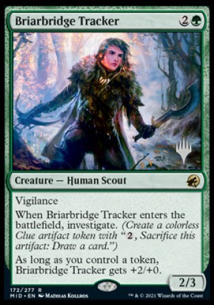 Briarbridge Tracker (Promo Pack) [Innistrad: Midnight Hunt Promos] | Boutique FDB TCG