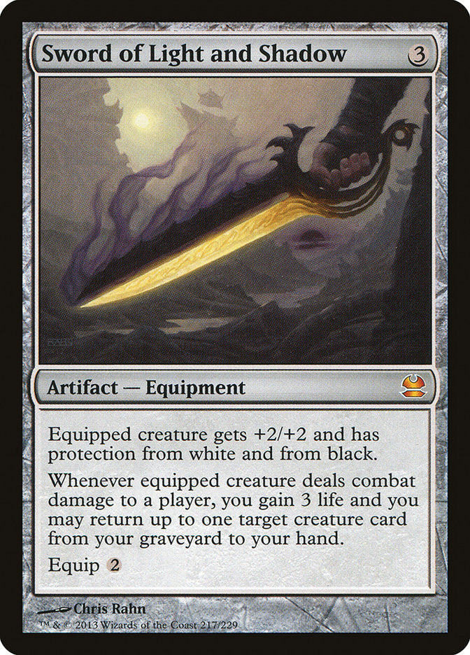 Sword of Light and Shadow [Modern Masters] | Boutique FDB TCG