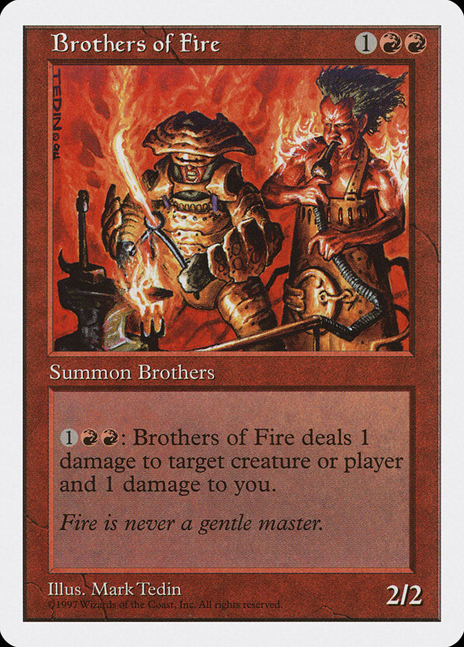 Brothers of Fire [Fifth Edition] | Boutique FDB TCG