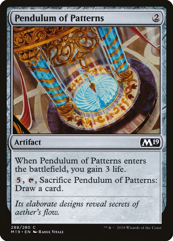 Pendulum of Patterns [Core Set 2019] | Boutique FDB TCG