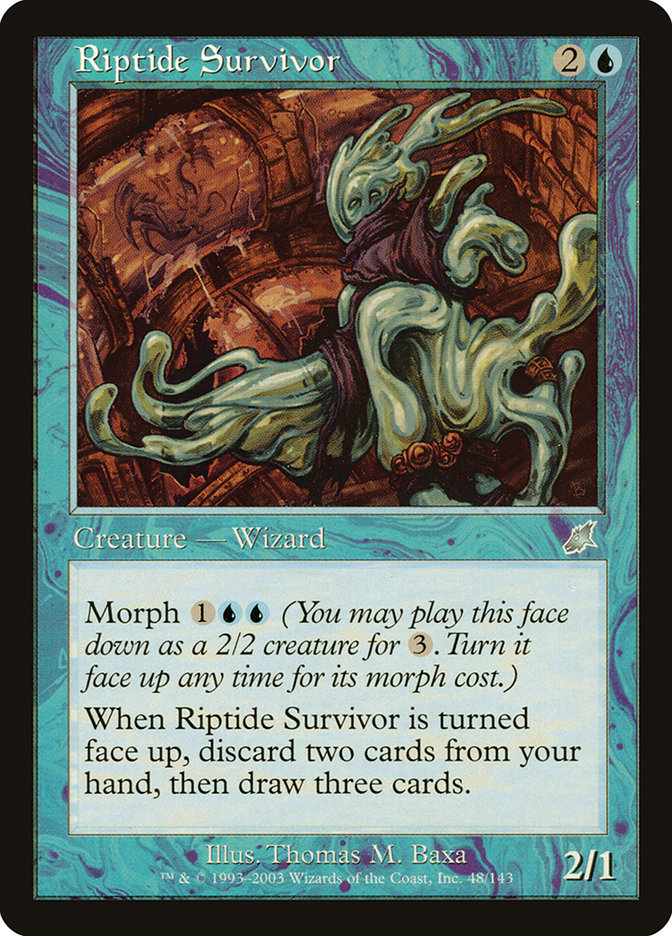 Riptide Survivor [Scourge] | Boutique FDB TCG