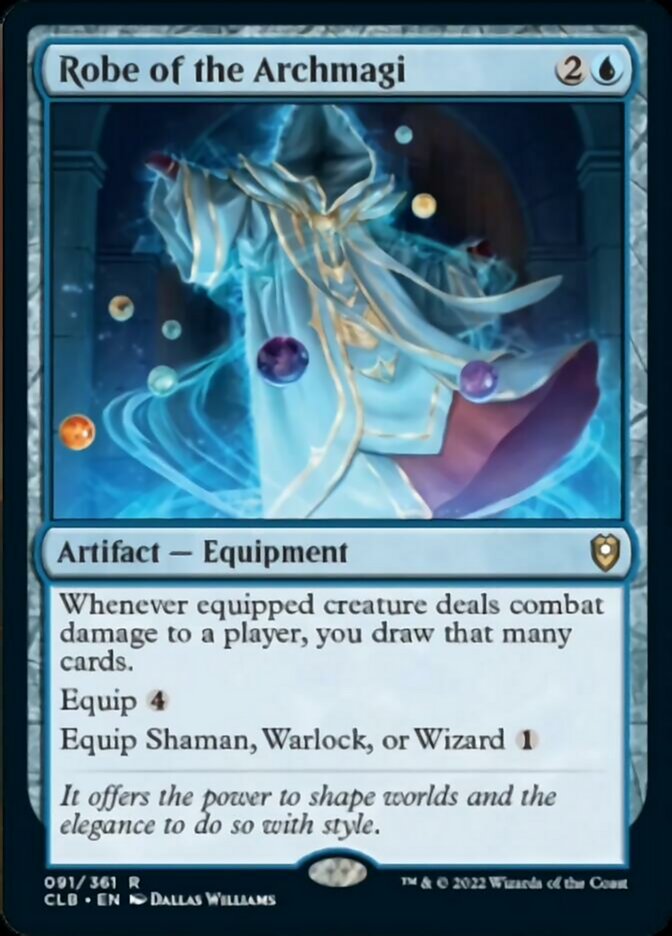 Robe of the Archmagi [Commander Legends: Battle for Baldur's Gate] | Boutique FDB TCG