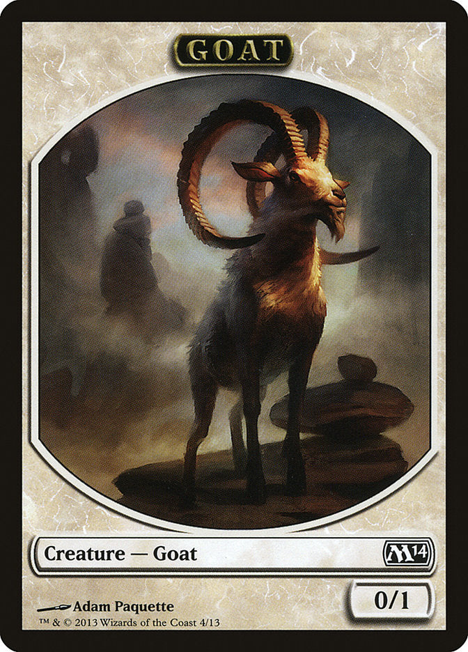 Goat Token [Magic 2014 Tokens] | Boutique FDB TCG