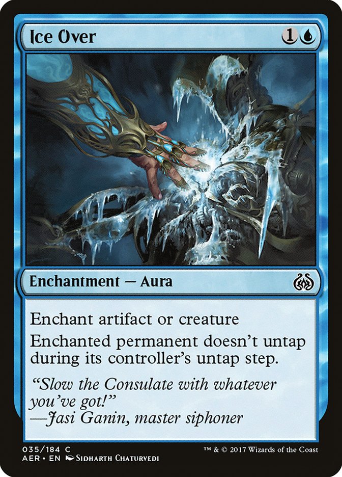 Ice Over [Aether Revolt] | Boutique FDB TCG