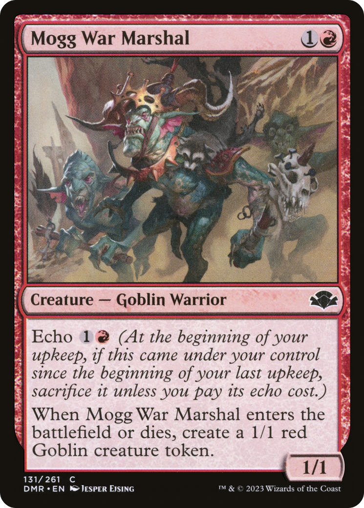 Mogg War Marshal [Dominaria Remastered] | Boutique FDB TCG