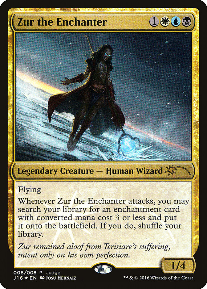 Zur the Enchanter [Judge Gift Cards 2016] | Boutique FDB TCG