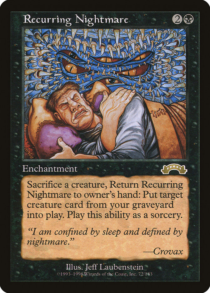 Recurring Nightmare [Exodus] | Boutique FDB TCG