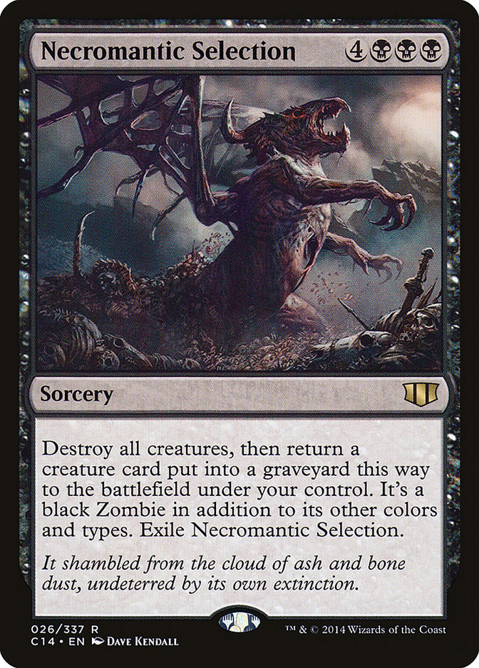 Necromantic Selection [Commander 2014] | Boutique FDB TCG