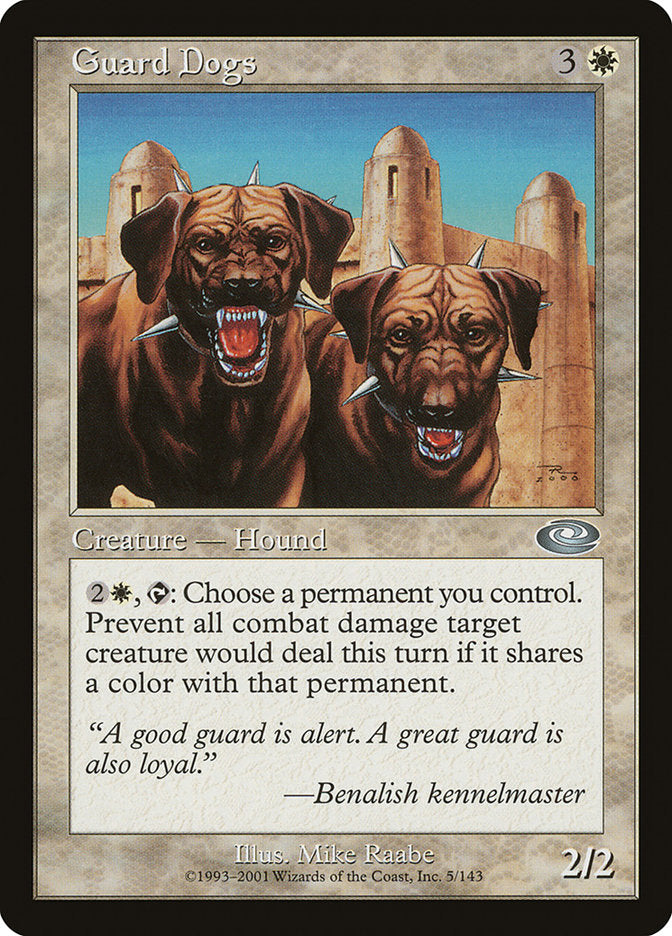 Guard Dogs [Planeshift] | Boutique FDB TCG