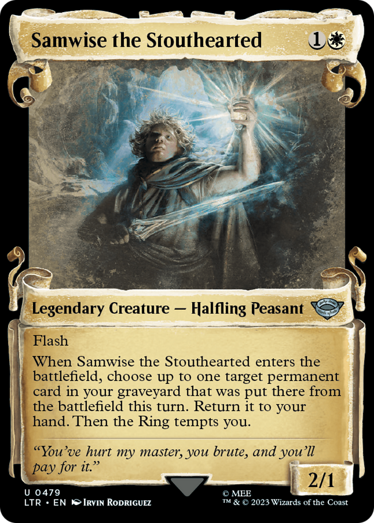 Samwise the Stouthearted [The Lord of the Rings: Tales of Middle-Earth Showcase Scrolls] | Boutique FDB TCG