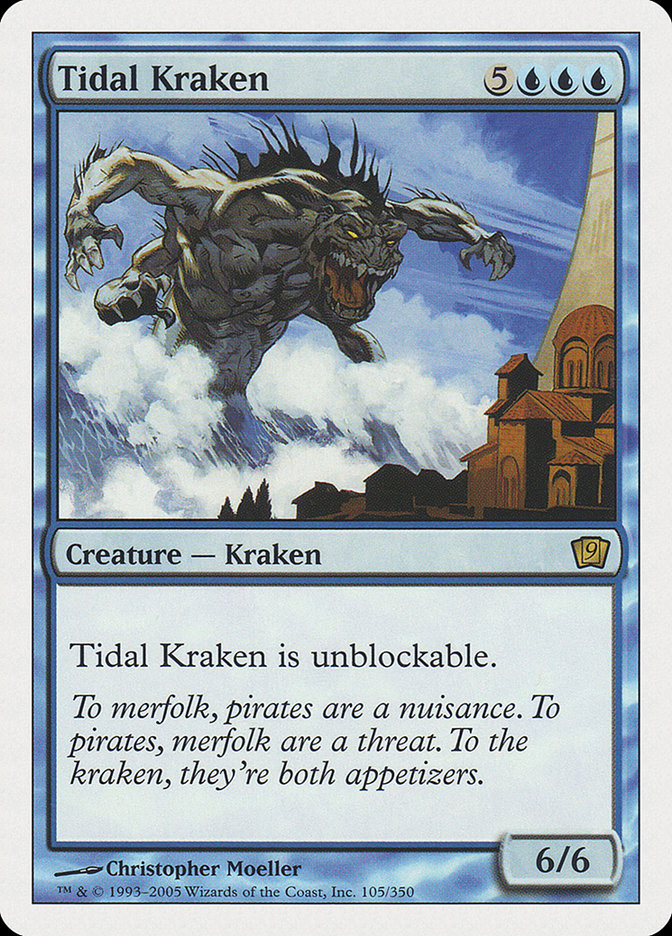 Tidal Kraken [Ninth Edition] | Boutique FDB TCG