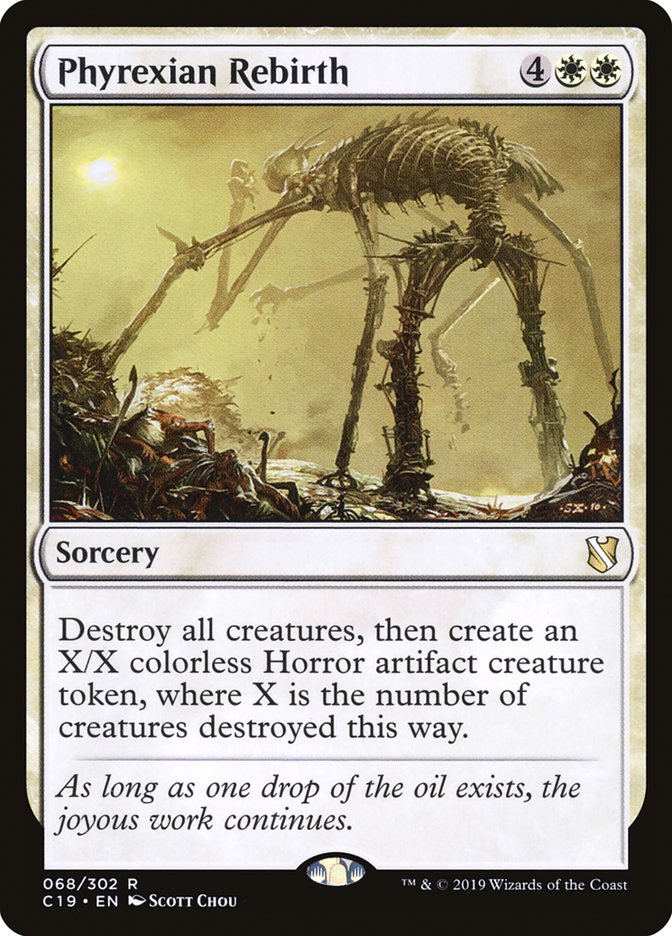 Phyrexian Rebirth [Commander 2019] | Boutique FDB TCG