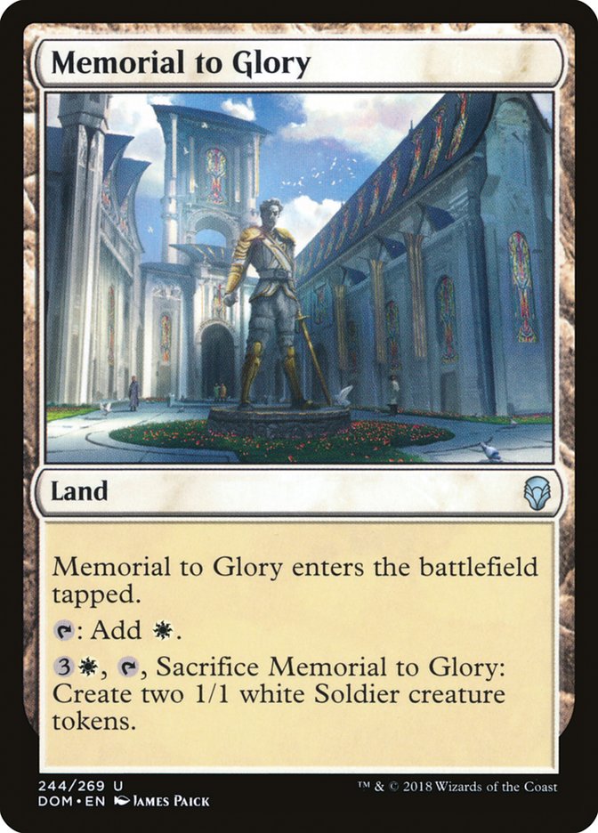 Memorial to Glory [Dominaria] | Boutique FDB TCG