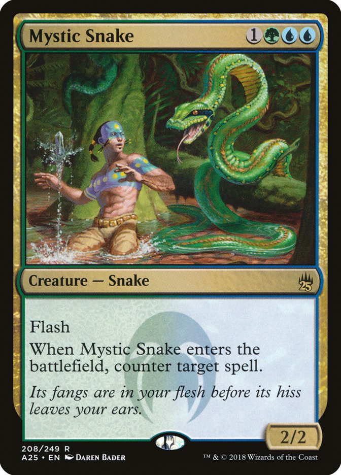 Mystic Snake [Masters 25] | Boutique FDB TCG