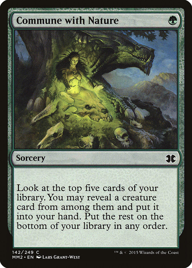 Commune with Nature [Modern Masters 2015] | Boutique FDB TCG