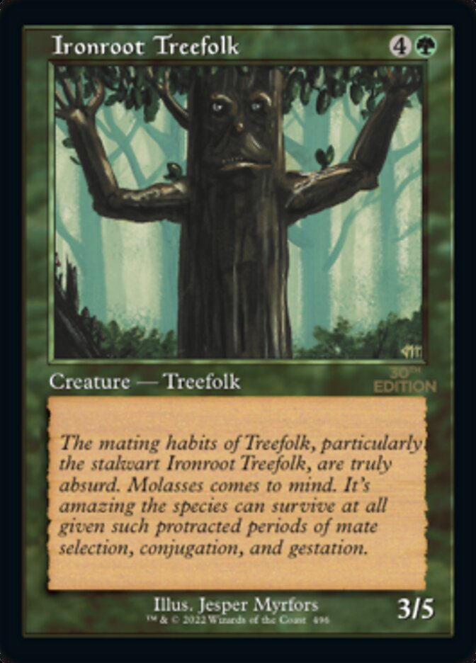 Ironroot Treefolk (Retro) [30th Anniversary Edition] | Boutique FDB TCG