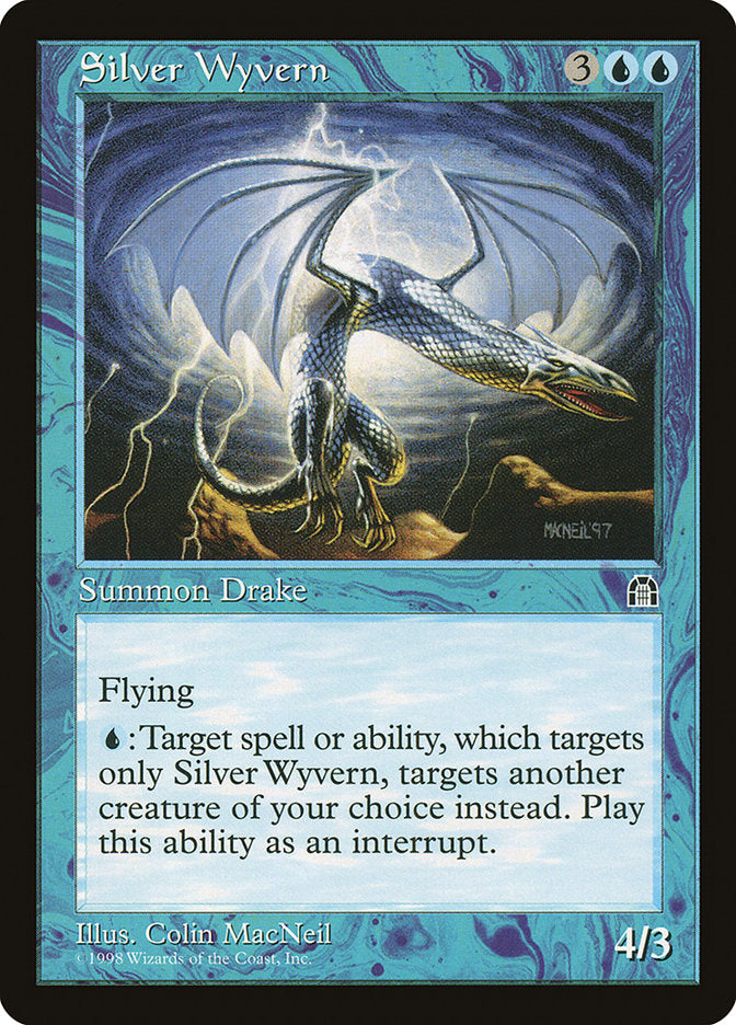 Silver Wyvern [Stronghold] | Boutique FDB TCG