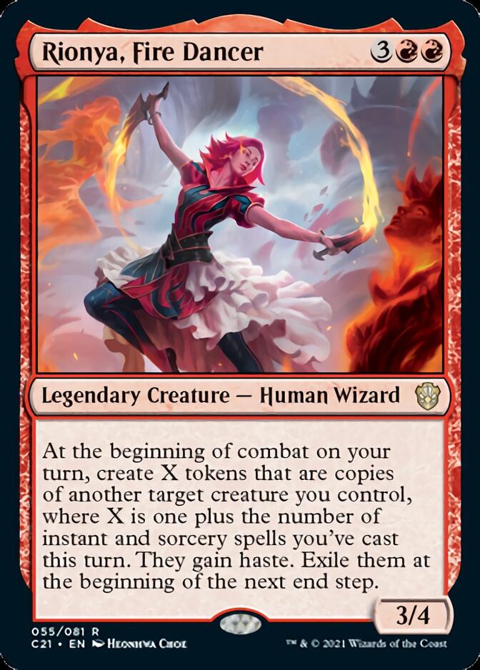 Rionya, Fire Dancer [Commander 2021] | Boutique FDB TCG