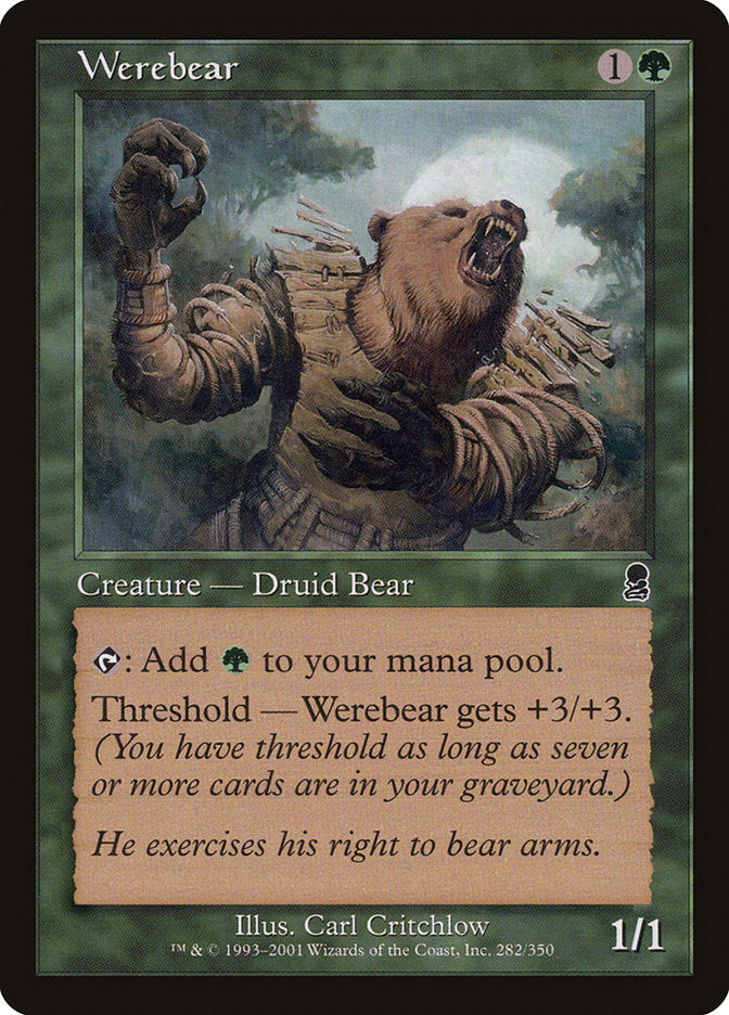 Werebear [Odyssey] | Boutique FDB TCG