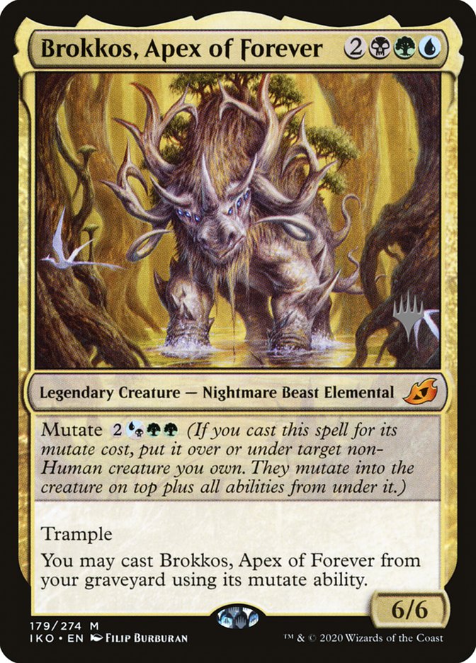 Brokkos, Apex of Forever (Promo Pack) [Ikoria: Lair of Behemoths Promos] | Boutique FDB TCG