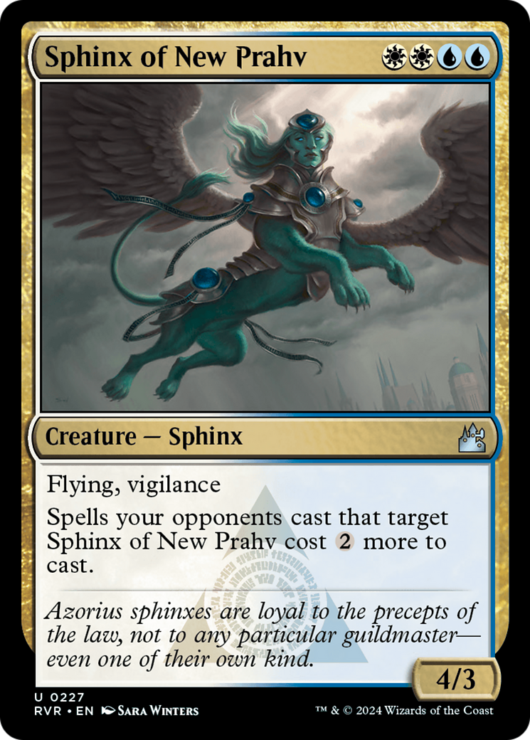 Sphinx of New Prahv [Ravnica Remastered] | Boutique FDB TCG