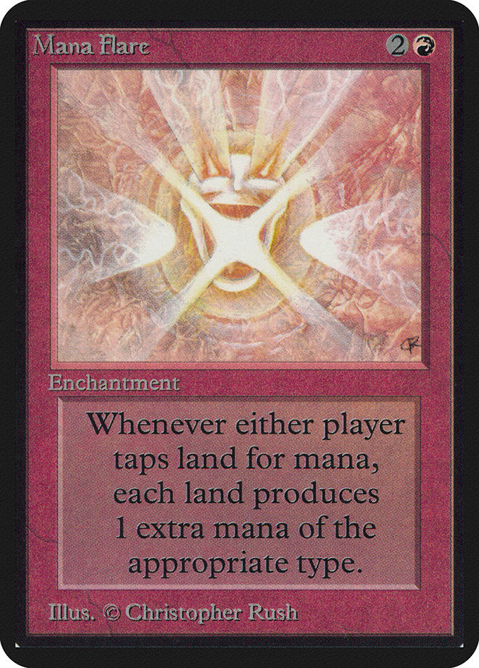 Mana Flare [Alpha Edition] | Boutique FDB TCG