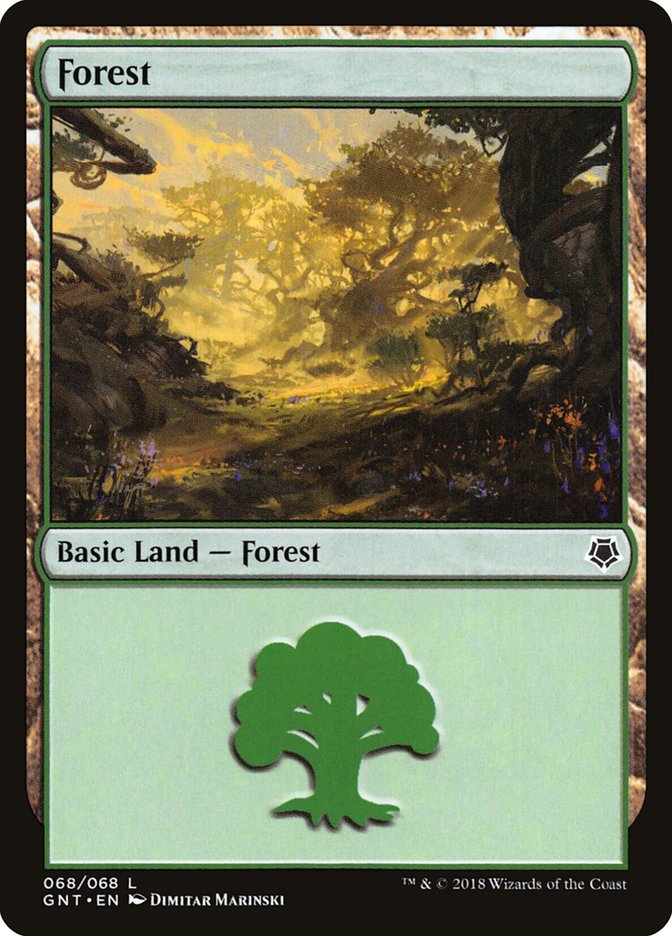 Forest (68) [Game Night 2018] | Boutique FDB TCG