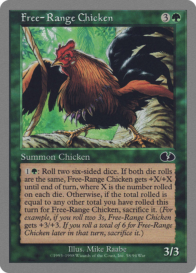 Free-Range Chicken [Unglued] | Boutique FDB TCG