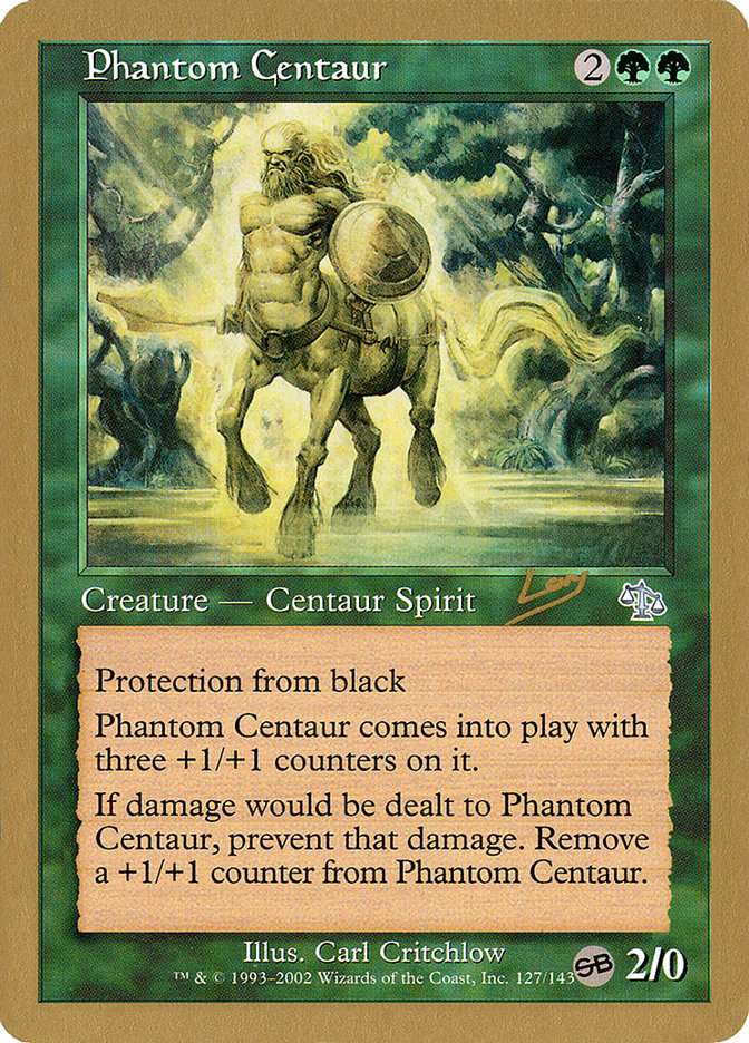 Phantom Centaur (Raphael Levy) (SB) [World Championship Decks 2002] | Boutique FDB TCG