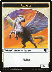 Kor Soldier // Pegasus Double-Sided Token [Commander 2014 Tokens] | Boutique FDB TCG